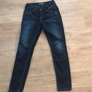 Silver Brand Jeans “Suki Mid Skinny” 26x31